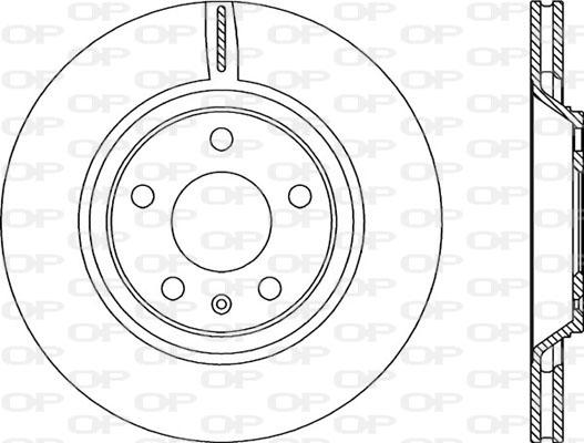 Open Parts BDR2271.20 - Спирачен диск vvparts.bg