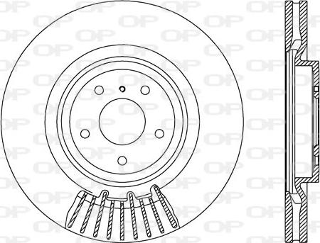 Open Parts BDR2709.20 - Спирачен диск vvparts.bg