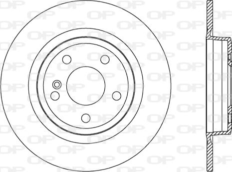 Open Parts BDR2703.10 - Спирачен диск vvparts.bg