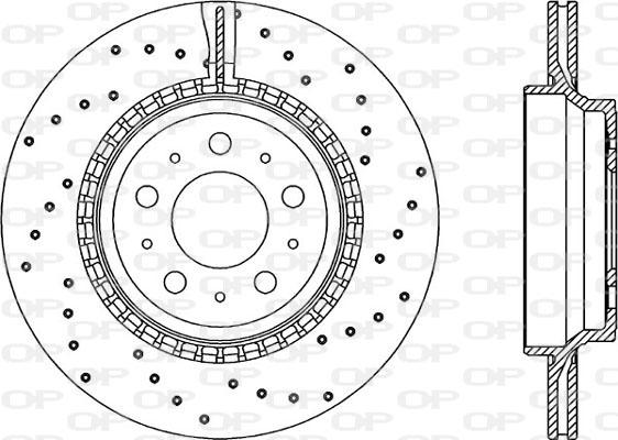 Open Parts BDRS1975.25 - Спирачен диск vvparts.bg