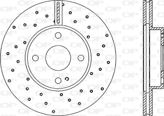 Open Parts BDRS1780.25 - Спирачен диск vvparts.bg