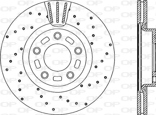 Open Parts BDRS2156.25 - Спирачен диск vvparts.bg