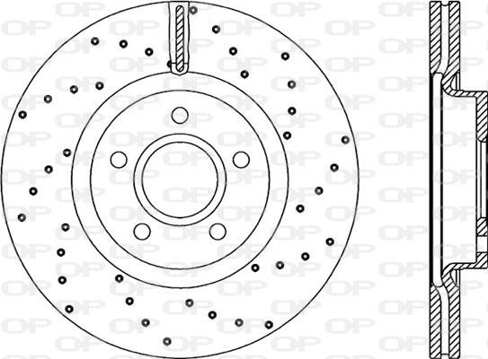 Open Parts BDRS2153.25 - Спирачен диск vvparts.bg