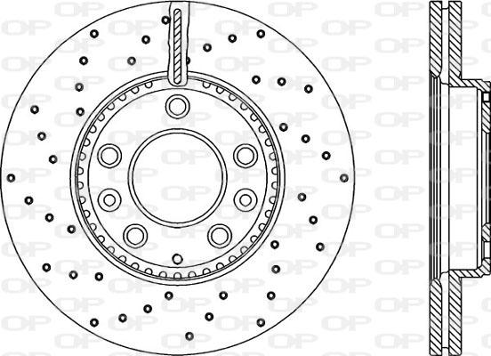 BOSCH 0 986 479 132 - Спирачен диск vvparts.bg