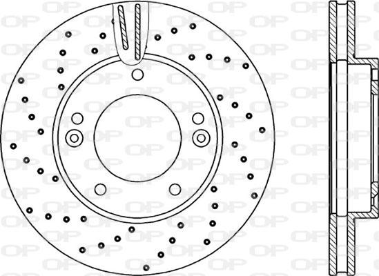 Open Parts BDRS2240.25 - Спирачен диск vvparts.bg