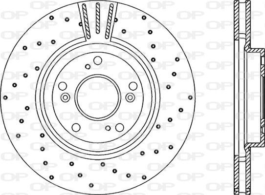 Open Parts BDRS2209.25 - Спирачен диск vvparts.bg