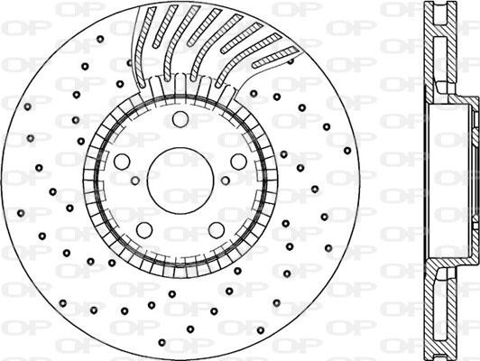 Open Parts BDRS2284.25 - Спирачен диск vvparts.bg