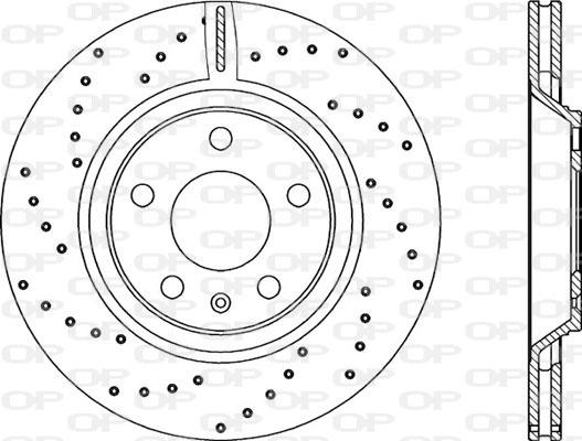 Open Parts BDRS2271.25 - Спирачен диск vvparts.bg