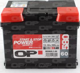 Open Parts BE060L2.00 - Стартов акумулатор vvparts.bg