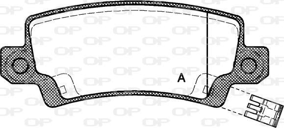 TRUPART DP11574RS - Комплект спирачно феродо, дискови спирачки vvparts.bg