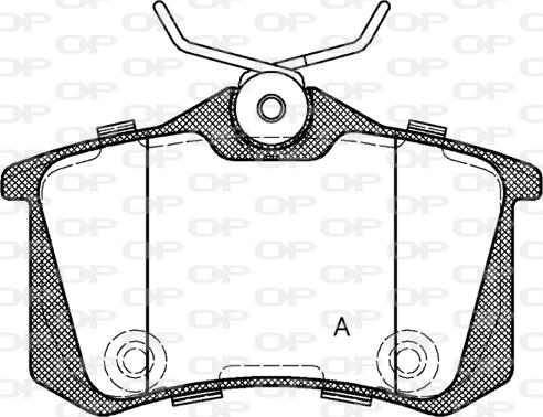 Textar 2355414 - Комплект спирачно феродо, дискови спирачки vvparts.bg