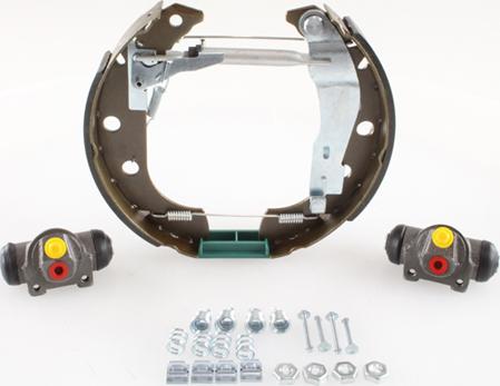 Open Parts BSK2064.00 - Комплект спирачна челюст vvparts.bg