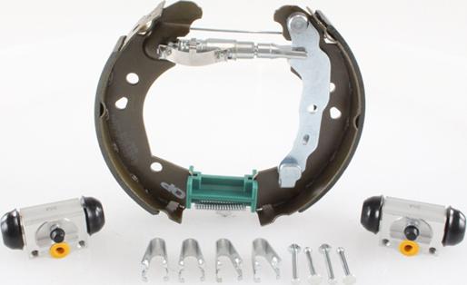 Open Parts BSK2087.00 - Комплект спирачна челюст vvparts.bg