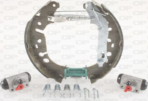 Open Parts BSK2107.00 - Комплект спирачна челюст vvparts.bg