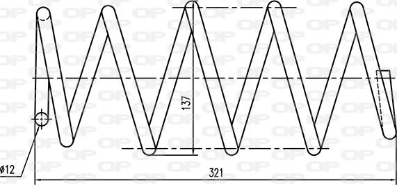 Open Parts CSR9010.02 - Пружина за ходовата част vvparts.bg