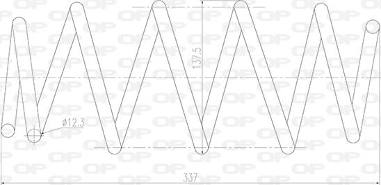 Open Parts CSR9017.00 - Пружина за ходовата част vvparts.bg