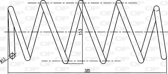 Open Parts CSR9281.02 - Пружина за ходовата част vvparts.bg