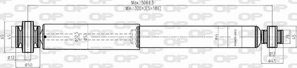 Open Parts SAB8483.32 - Амортисьор vvparts.bg