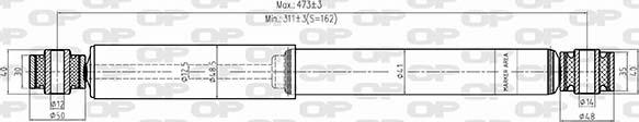 Open Parts SAB8539.32 - Амортисьор vvparts.bg