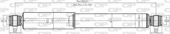 Open Parts SAB8537.12 - Амортисьор vvparts.bg