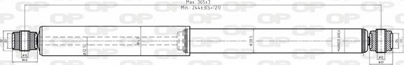 Open Parts SAB8049.32 - Амортисьор vvparts.bg