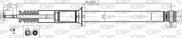 Open Parts SAB8381.32 - Амортисьор vvparts.bg