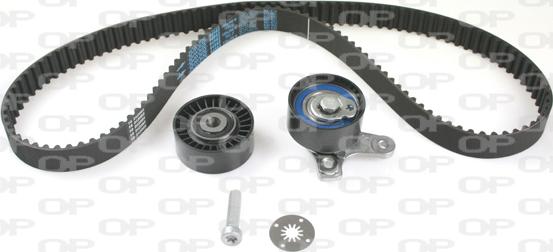 Open Parts TBK5128.11 - Комплект ангренажен ремък vvparts.bg