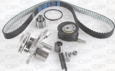 Open Parts WTBK5154.00 - Водна помпа+ к-кт ангренажен ремък vvparts.bg