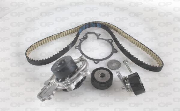 Open Parts WTBK5128.00 - Водна помпа+ к-кт ангренажен ремък vvparts.bg