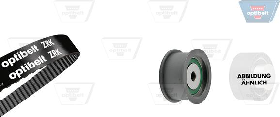 Optibelt KT 1495 - Комплект ангренажен ремък vvparts.bg