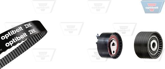 Optibelt KT 1406 - Комплект ангренажен ремък vvparts.bg