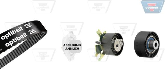 Optibelt KT 1428 W1 - Водна помпа+ к-кт ангренажен ремък vvparts.bg