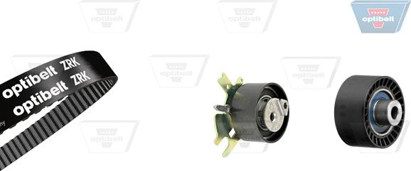 Optibelt KT 1428 - Комплект ангренажен ремък vvparts.bg