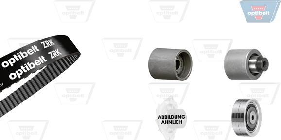 Optibelt KT 1594 - Комплект ангренажен ремък vvparts.bg