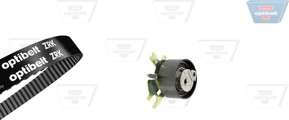 Optibelt KT 1601 - Комплект ангренажен ремък vvparts.bg