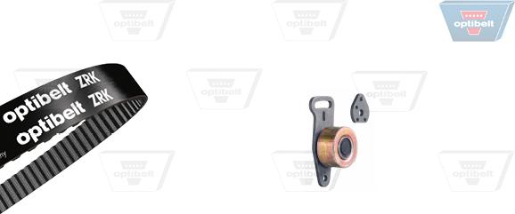 Optibelt KT 1088 - Комплект ангренажен ремък vvparts.bg