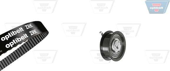 Optibelt KT 1326 - Комплект ангренажен ремък vvparts.bg