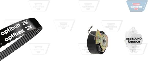 Optibelt KT 1370 W1 - Водна помпа+ к-кт ангренажен ремък vvparts.bg