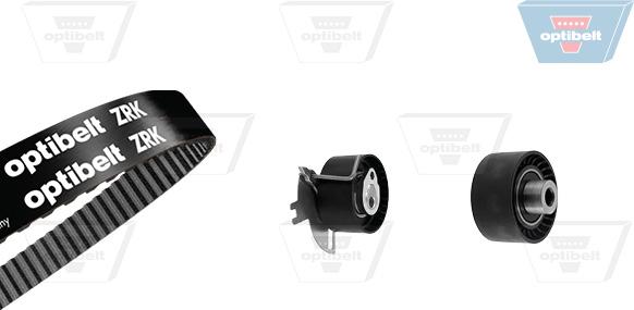 Optibelt KT 1718 - Комплект ангренажен ремък vvparts.bg