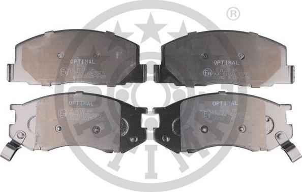 Optimal 9532 - Комплект спирачно феродо, дискови спирачки vvparts.bg