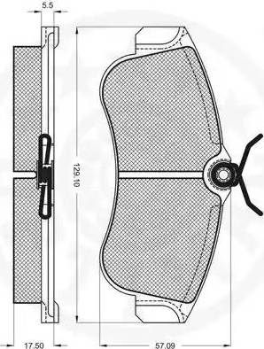 Optimal 9689 - Комплект спирачно феродо, дискови спирачки vvparts.bg