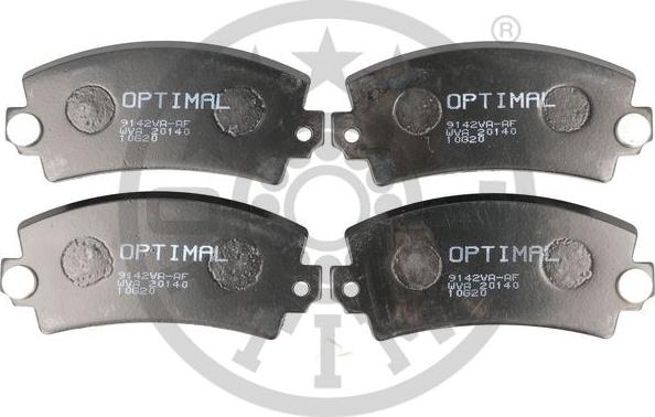 Optimal BP-91423 - Комплект спирачно феродо, дискови спирачки vvparts.bg