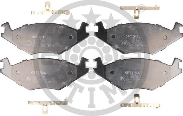 Optimal BP-09363 - Комплект спирачно феродо, дискови спирачки vvparts.bg