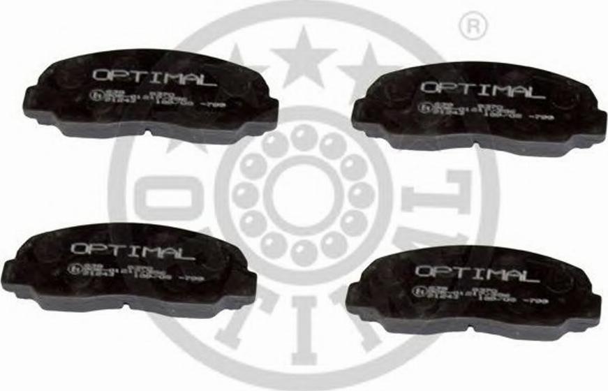 Optimal 9370 - Комплект спирачно феродо, дискови спирачки vvparts.bg