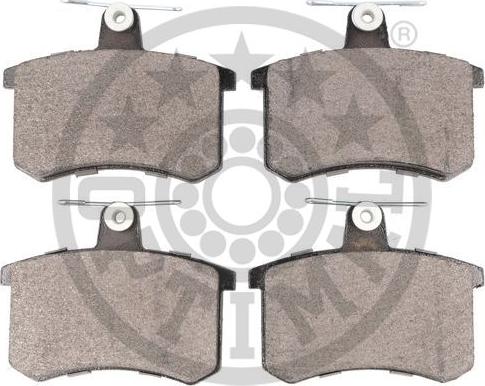 Optimal 9272 - Комплект спирачно феродо, дискови спирачки vvparts.bg