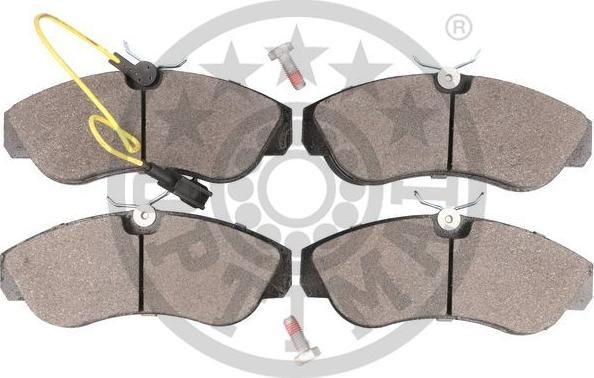 Optimal BP-10489 - Комплект спирачно феродо, дискови спирачки vvparts.bg