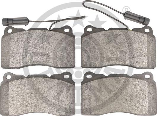 Optimal BP-10248 - Комплект спирачно феродо, дискови спирачки vvparts.bg