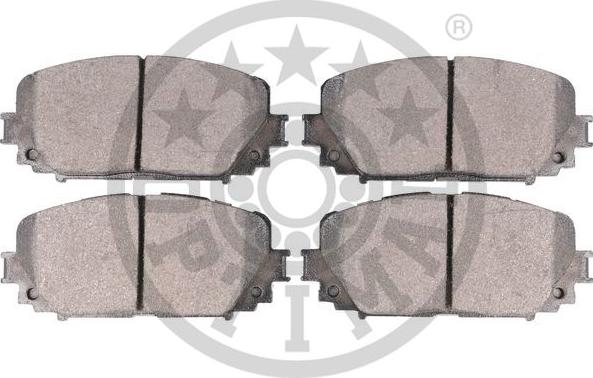 Optimal BP-12380 - Комплект спирачно феродо, дискови спирачки vvparts.bg