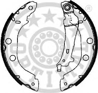 Optimal BB-4150 - Комплект спирачна челюст vvparts.bg