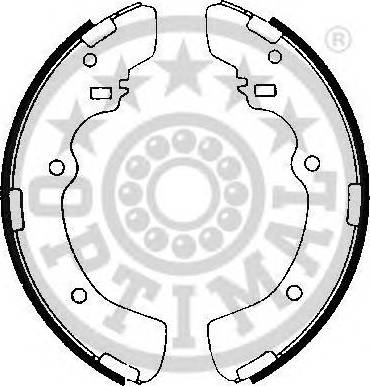 Optimal BB-3790 - Комплект спирачна челюст vvparts.bg